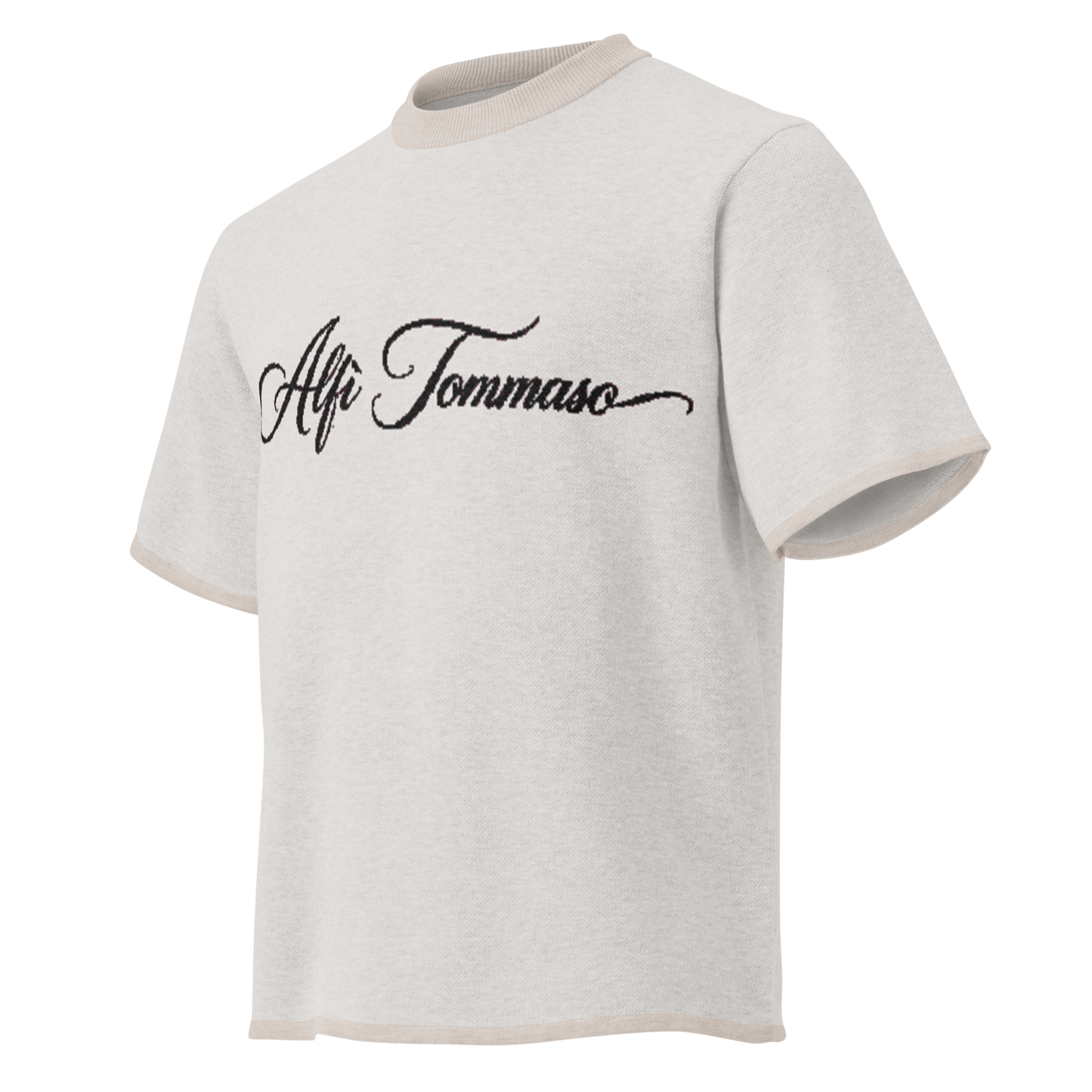 ALFÌ Knit T-Shirt – Full Name Edition