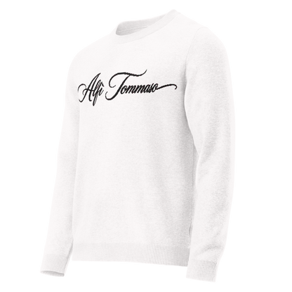 ALFÌ Crewneck Sweater – Full Name Signature