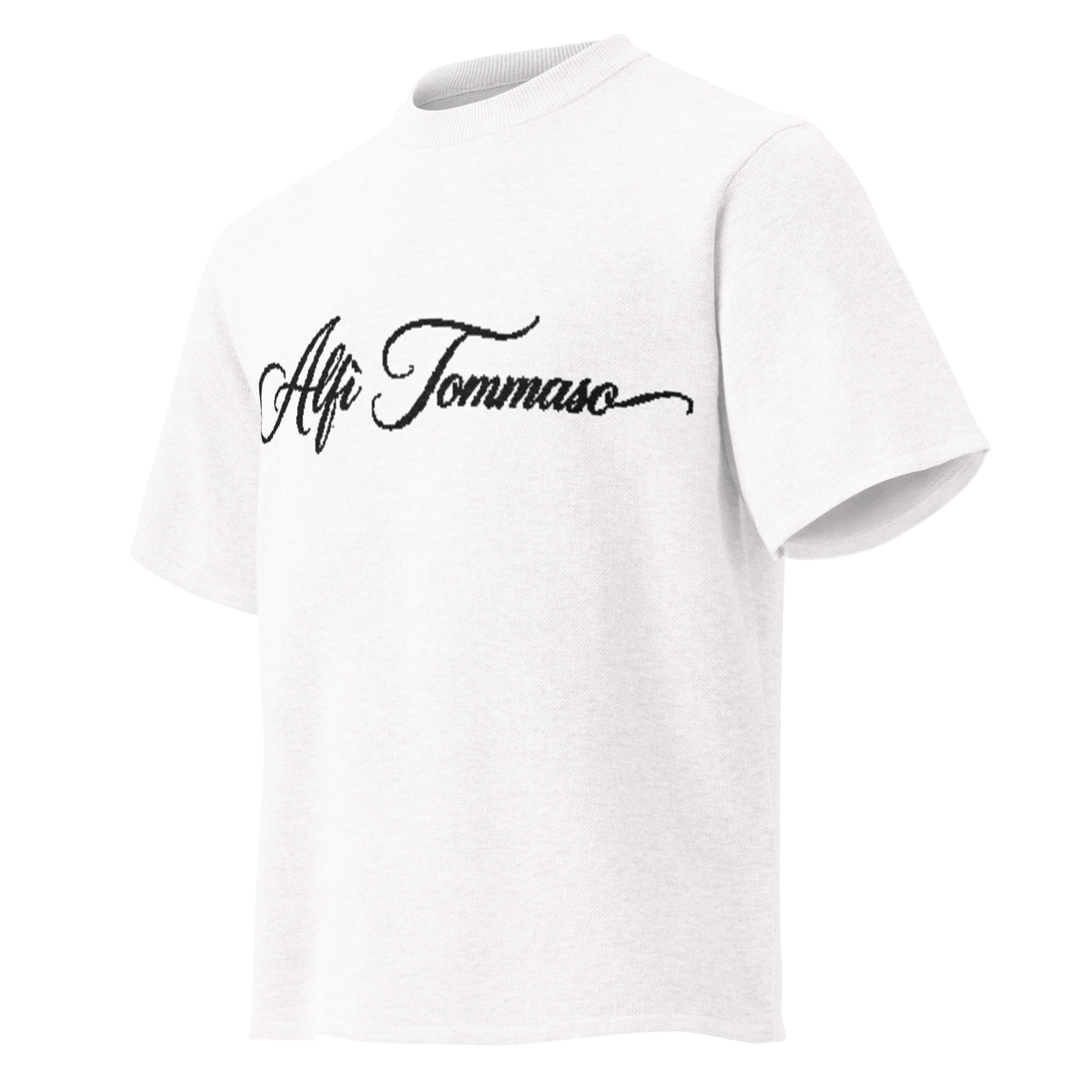 ALFÌ Knit T-Shirt – Full Name Edition