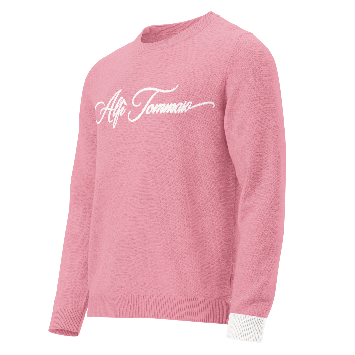 ALFÌ Crewneck Sweater – Full Name Signature