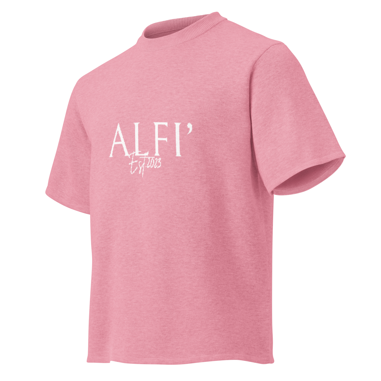 ALFÌ Knit T-Shirt – Textured Edition