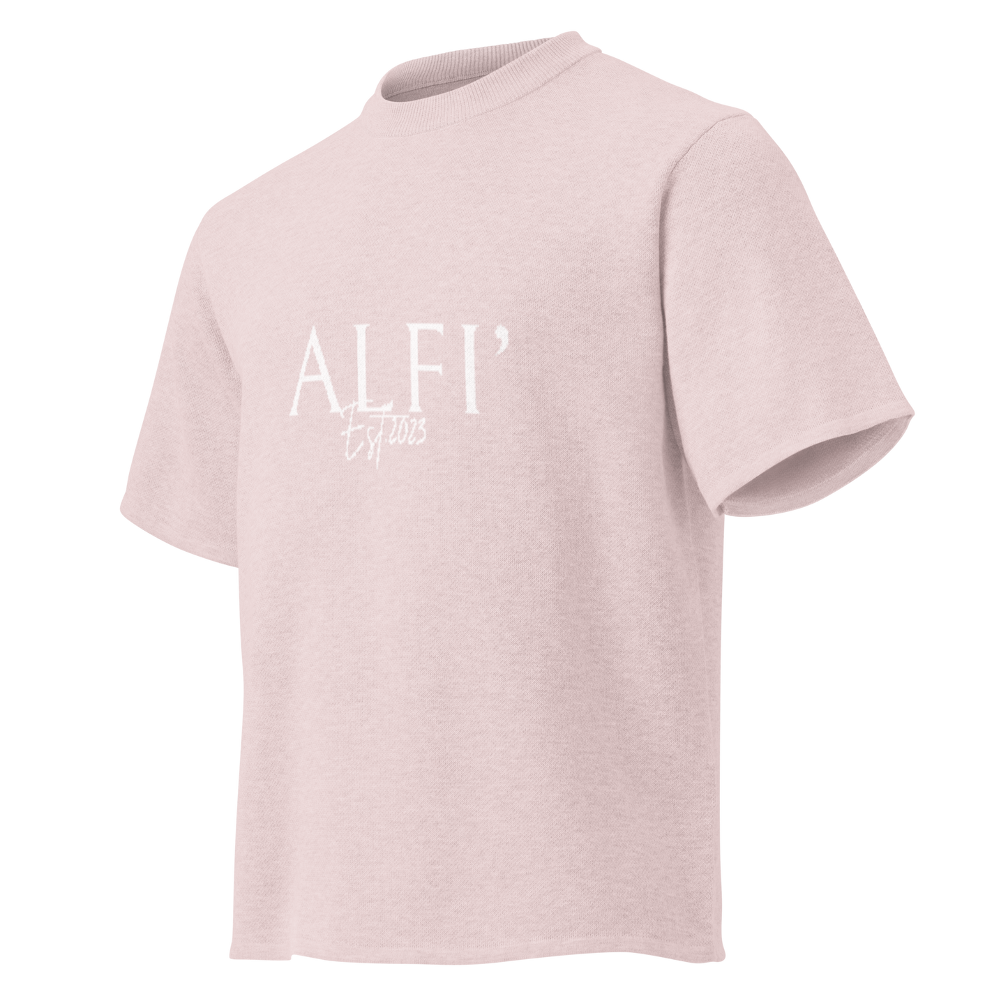 ALFÌ Knit T-Shirt – Textured Edition
