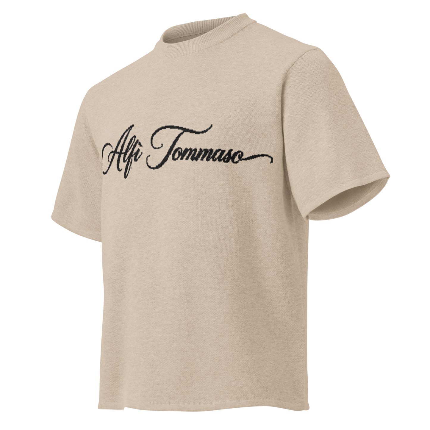 ALFÌ Knit T-Shirt – Full Name Edition